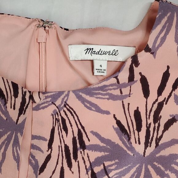 Madewell Oasis Palms Silk Maxi Dress - Picture 2 of 9